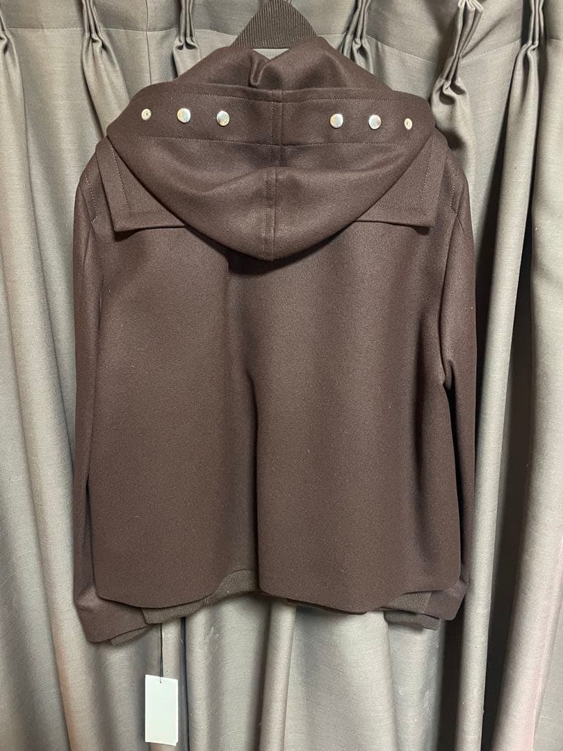 【肉*】sacai 25AWメルトンダッフルコート