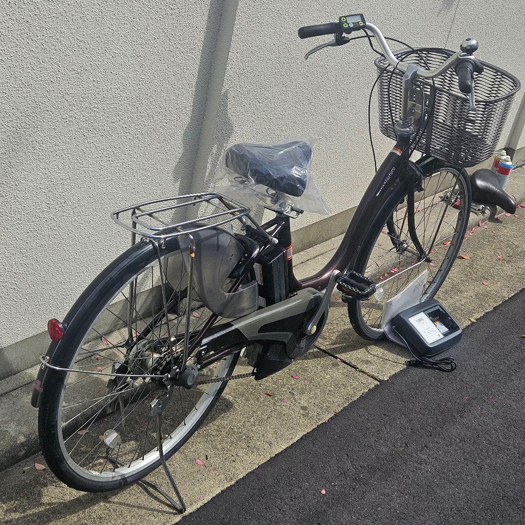 ヤマハ製♪電動アシスト自転車♪Pas ナチュラ♪ブラウン
