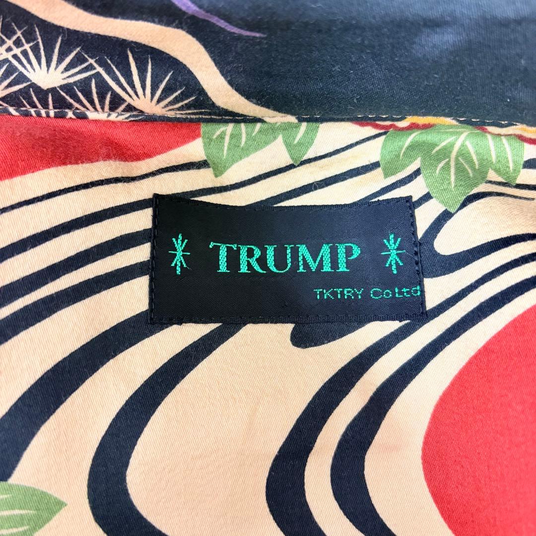 【TRUMP トランプ】 スプリングコート トレンチ風 裏地花柄 【v3】