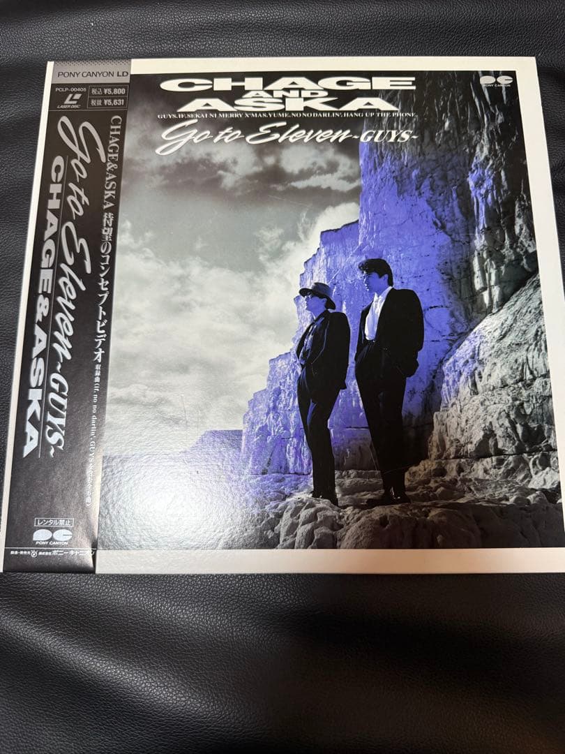 CHAGE and ASKA レーザーディスク10枚セット