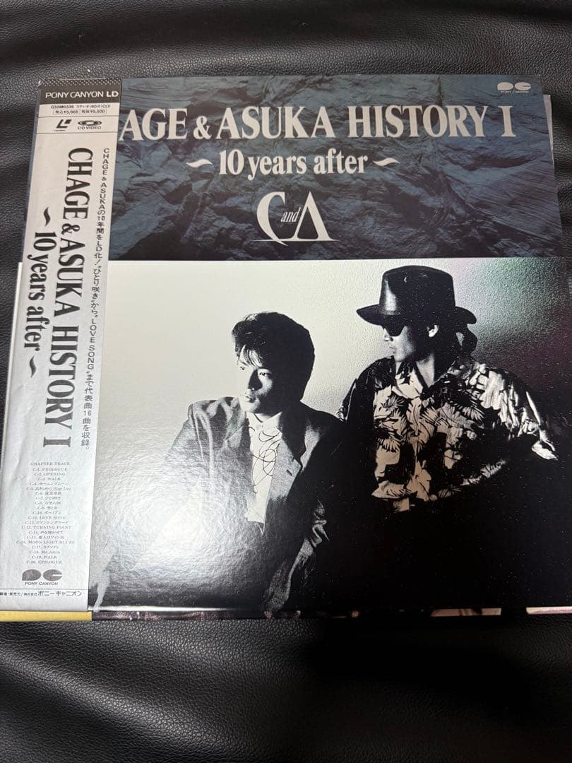CHAGE and ASKA レーザーディスク10枚セット