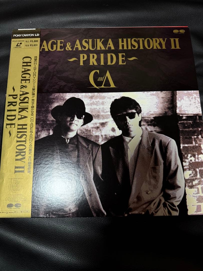 CHAGE and ASKA レーザーディスク10枚セット