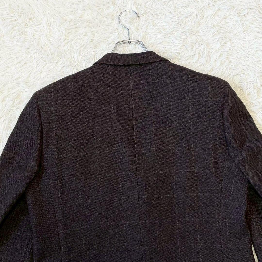 BURBERRY　LONDON jacket　カシミヤ混　チェック　ジャケット
