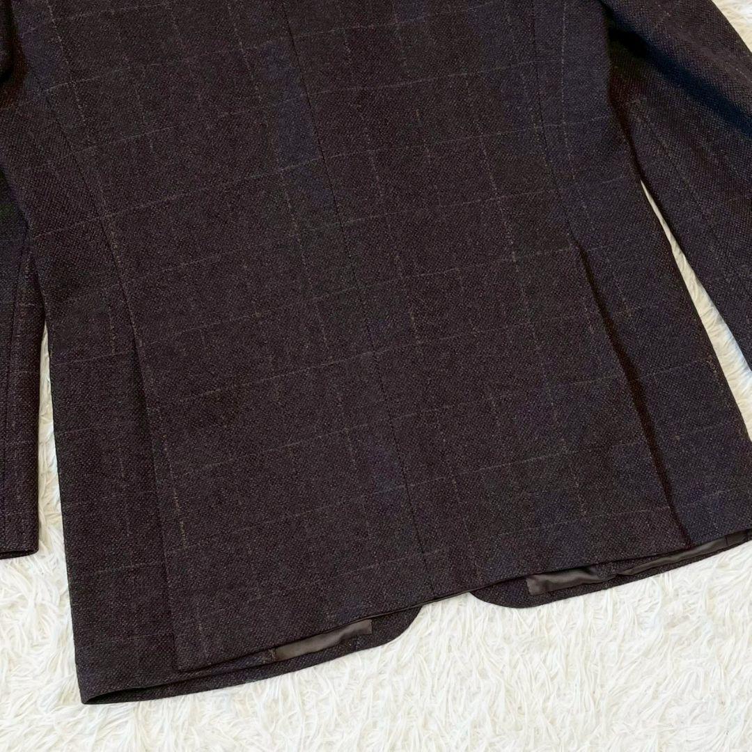 BURBERRY　LONDON jacket　カシミヤ混　チェック　ジャケット