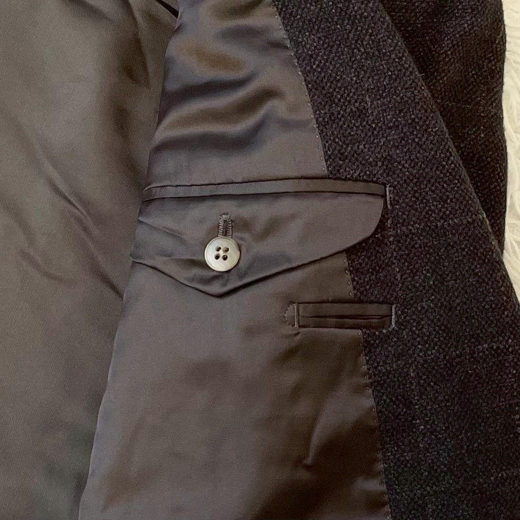 BURBERRY　LONDON jacket　カシミヤ混　チェック　ジャケット