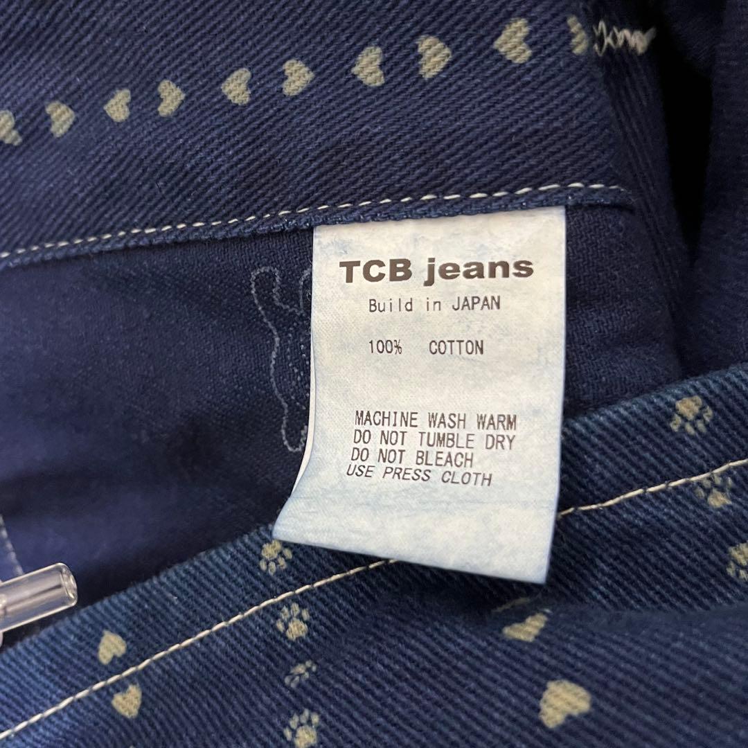 TCBジーンズ キャットハート カバーオール サイズ38