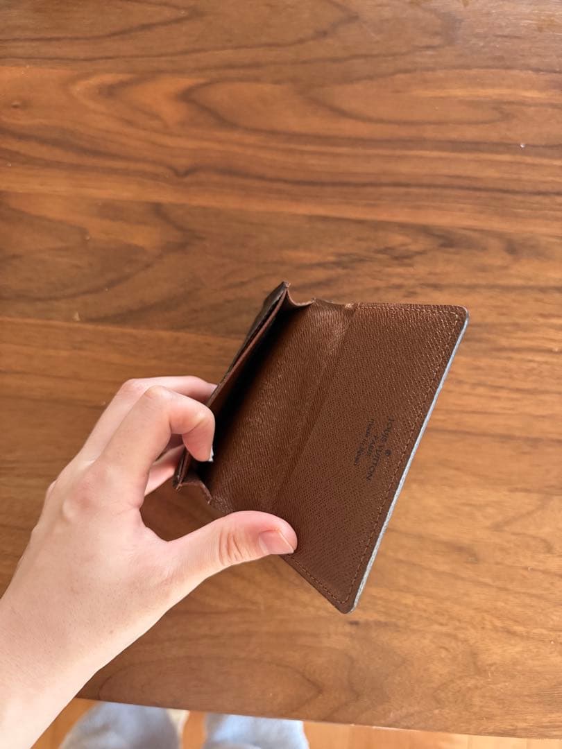 LOUIS VUITTON 名刺入れ ブラウン