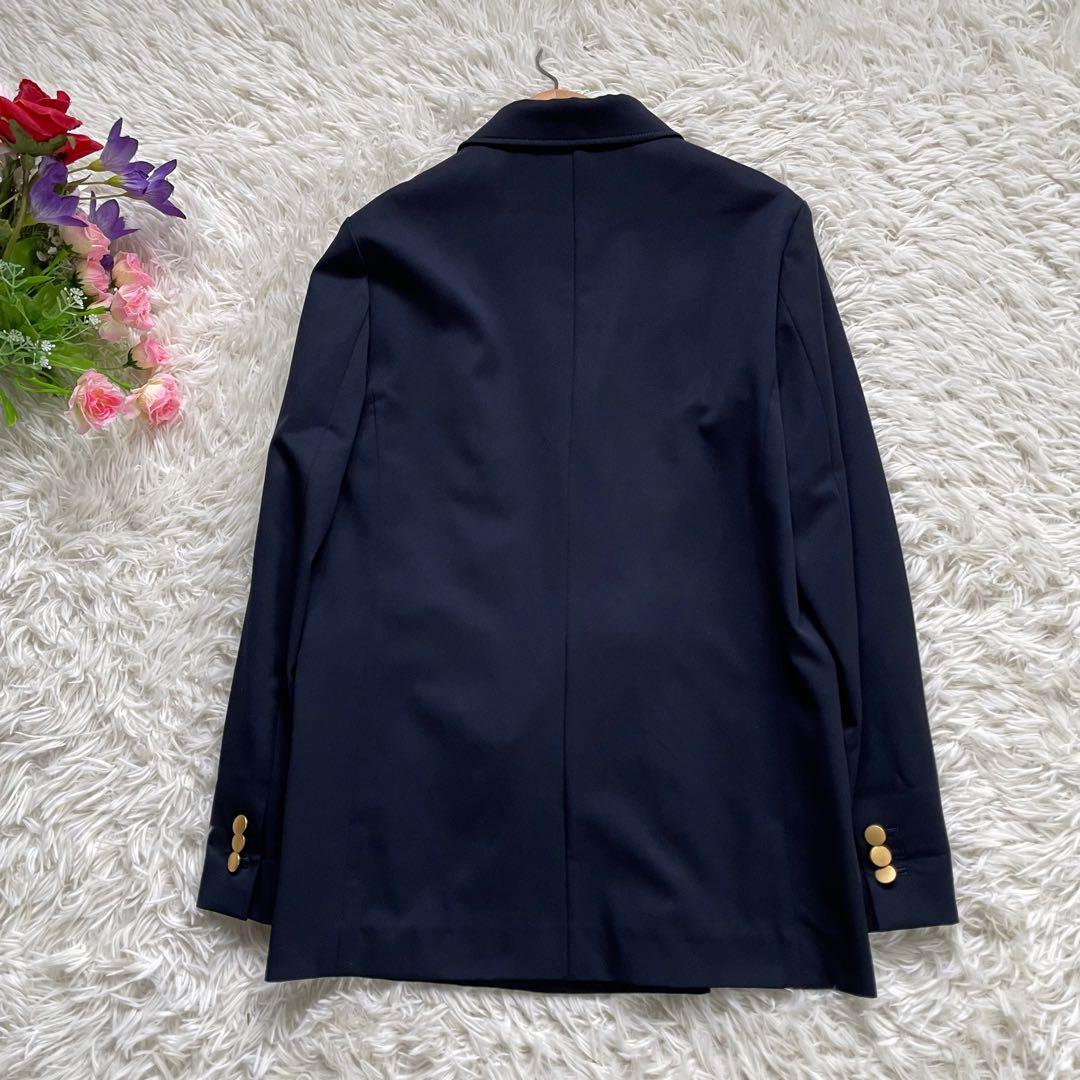 Spik & Spanスピックアンドスパン ダブルブレスト紺ブレ金ボタン