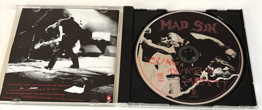 MAD SIN/Young Dumb & Snotty/国内盤帯付き廃盤希少CD