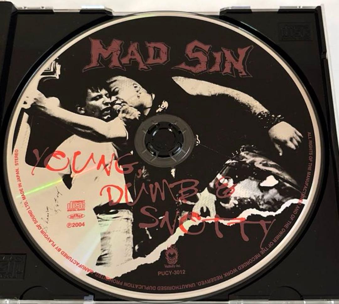 MAD SIN/Young Dumb & Snotty/国内盤帯付き廃盤希少CD