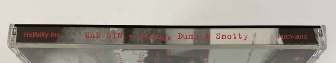 MAD SIN/Young Dumb & Snotty/国内盤帯付き廃盤希少CD