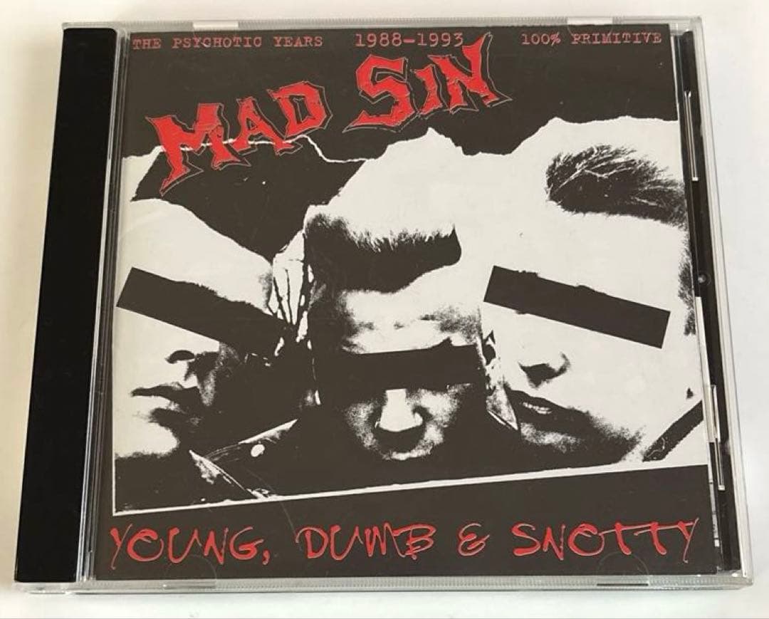 MAD SIN/Young Dumb & Snotty/国内盤帯付き廃盤希少CD