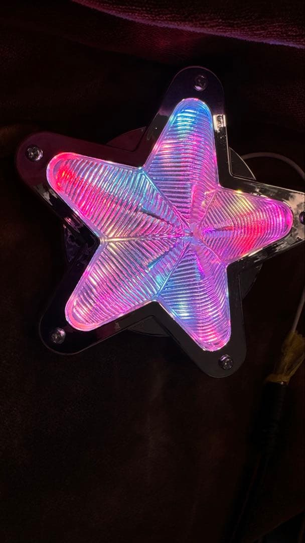 しげ9番　星型マーカーランプ　サイドマーカー　ホタルランプ　バイクなどに