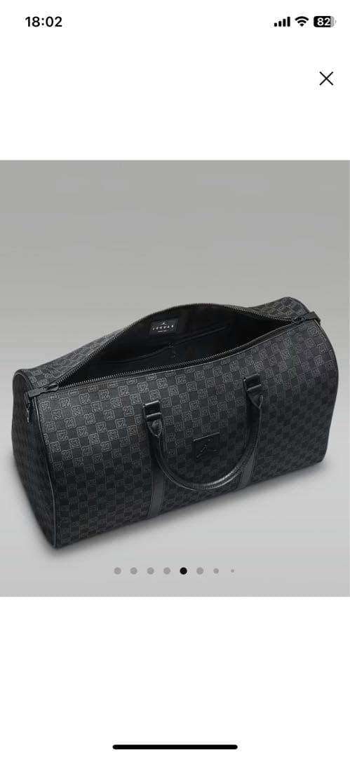 NIKE (ナイキ) JORDAN モノグラム ダッフルバッグ　40L
