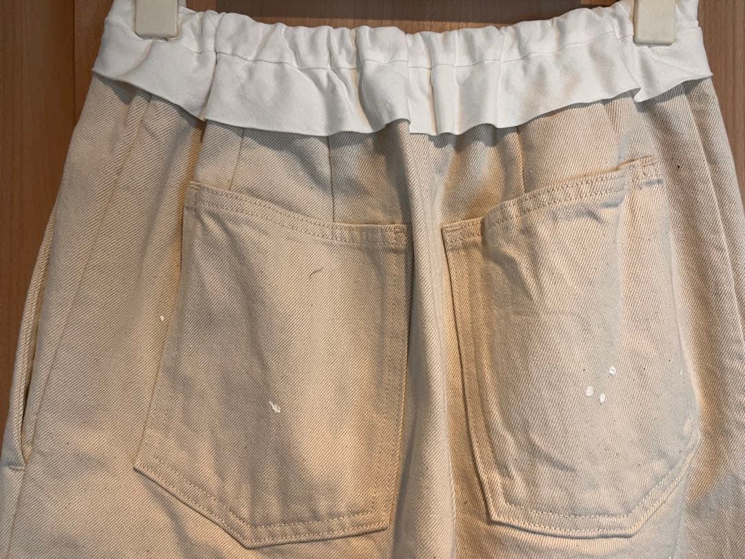 新品♪CHIEKO+ marvelt painted pants 38 チエコ