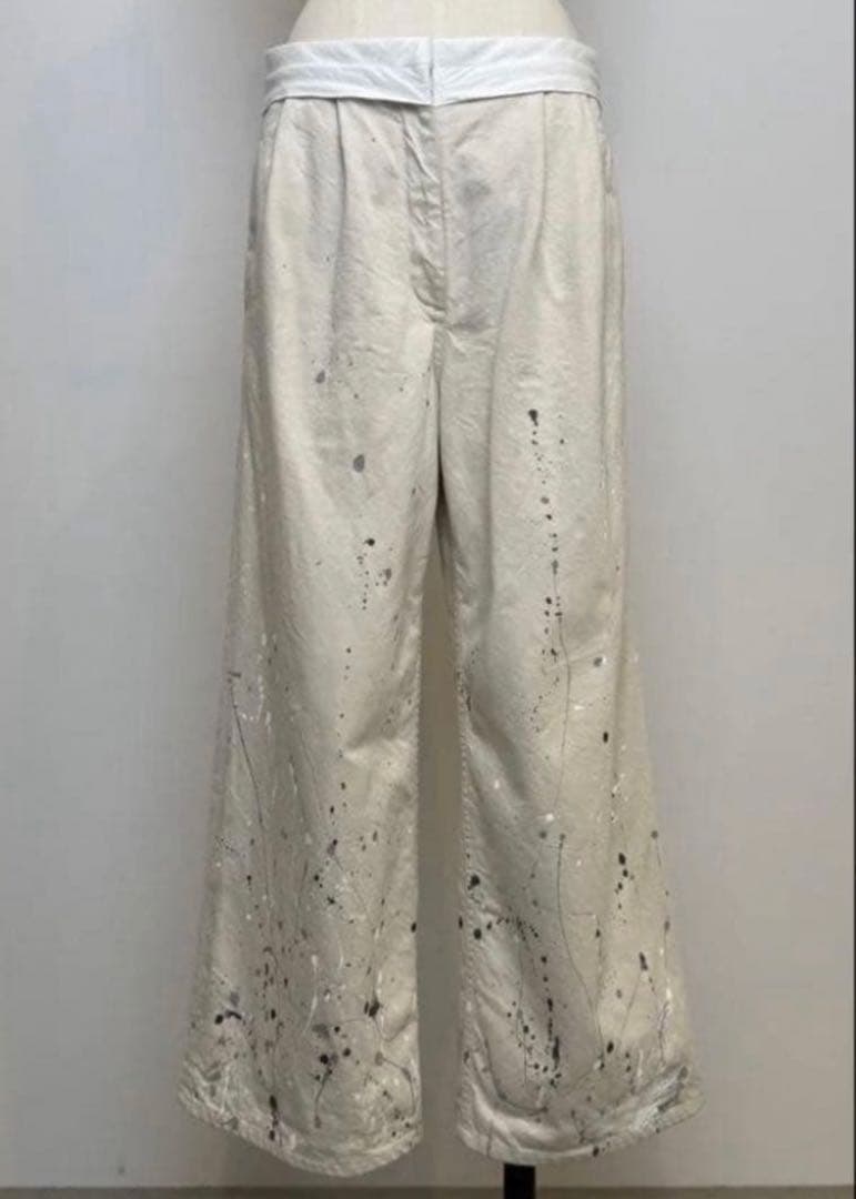 新品♪CHIEKO+ marvelt painted pants 38 チエコ