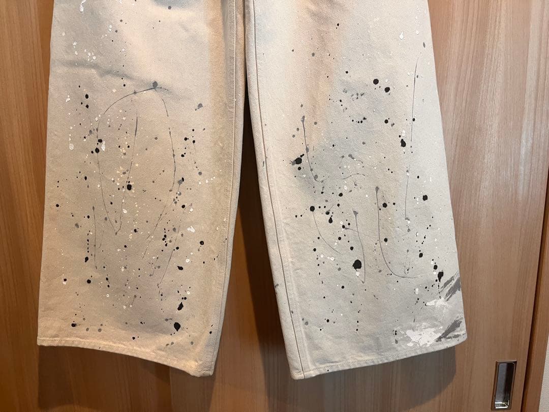 新品♪CHIEKO+ marvelt painted pants 38 チエコ