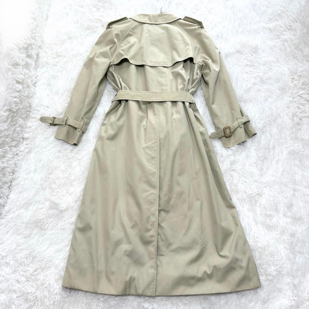 Burberry トレンチコート ノバチェック ロング丈 ベージュ ベルト付
