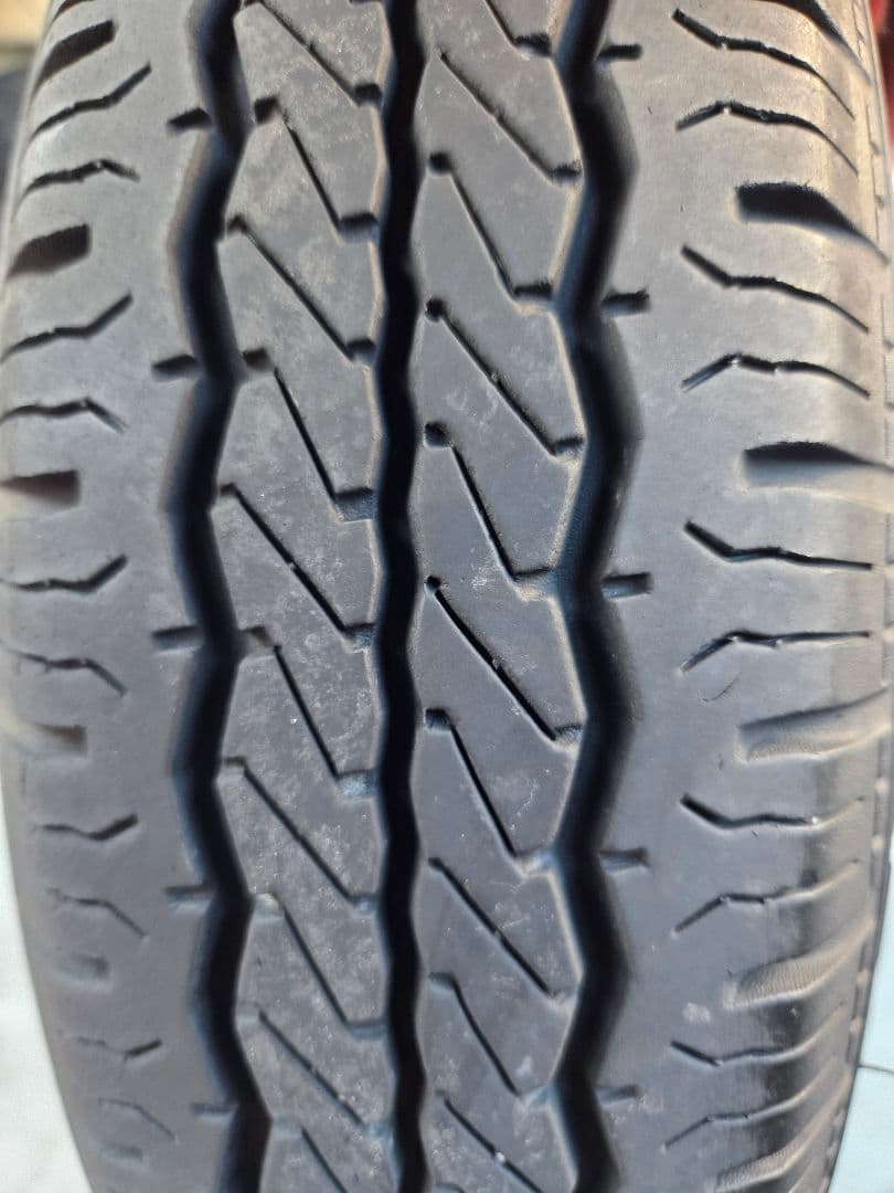 145r12　6PRLT　ハンコックRA08　タイヤ4本