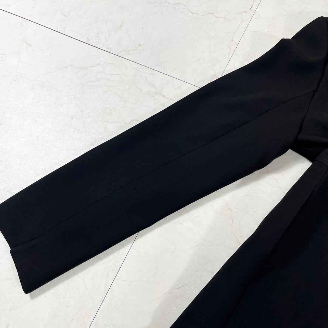 ✨未使用級 TOKYO SOIR ノーカラー ロングコート 東京ソワール 11
