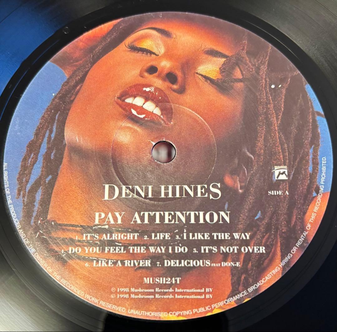 (USED)Deni Hines - Pay Attention LPレコード