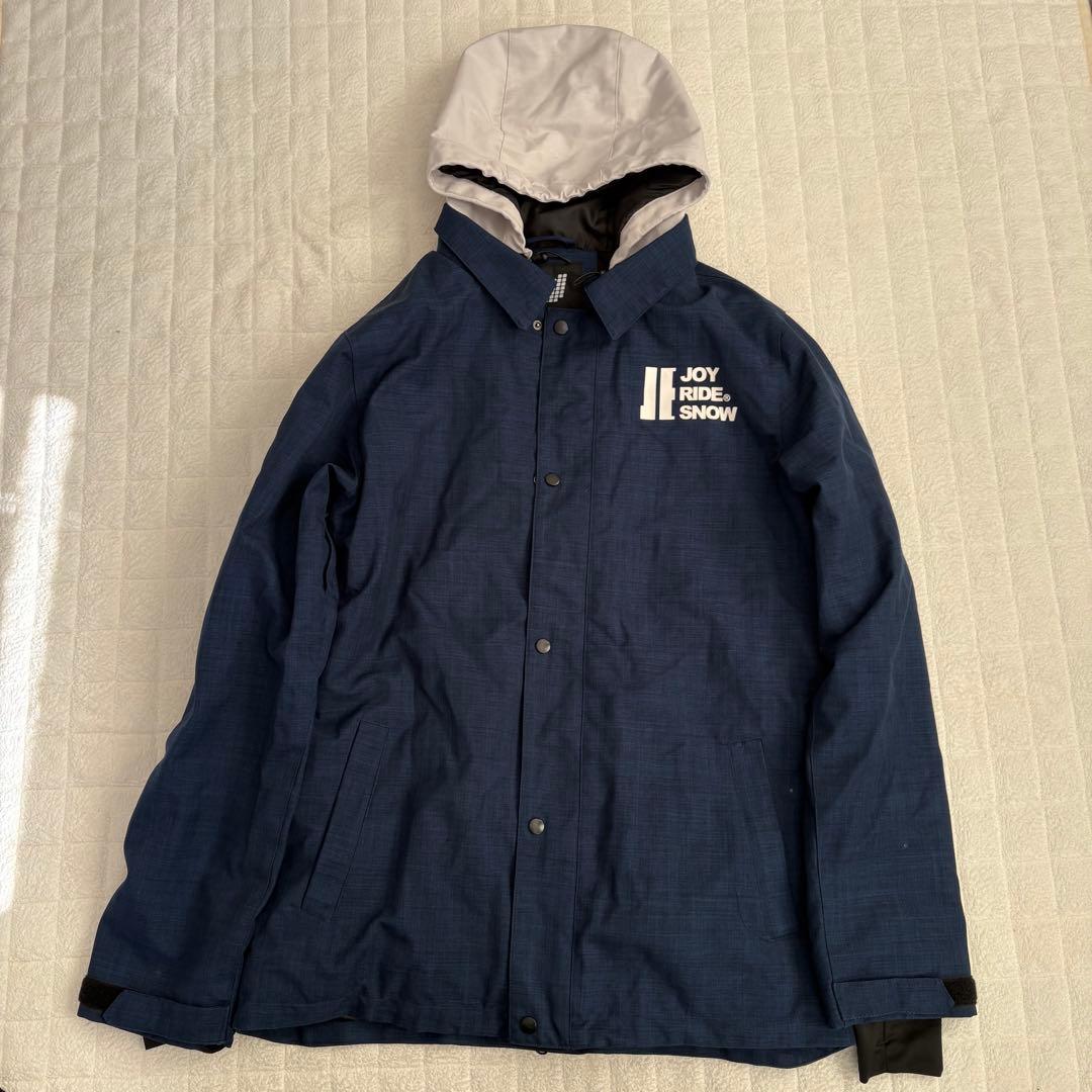 JOY RIDE スノーボードウェア 上下セット メンズLネイビー×ライトグレー