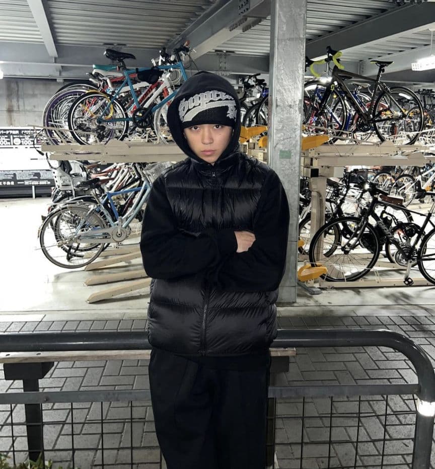 Supreme New Era Script Beanie かつき君着用