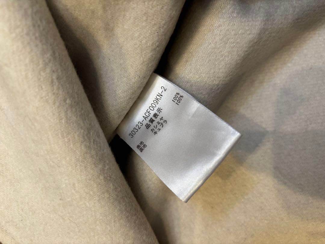 値下　定価40万　FOXEY 42 40カシミヤ100% ロングコート