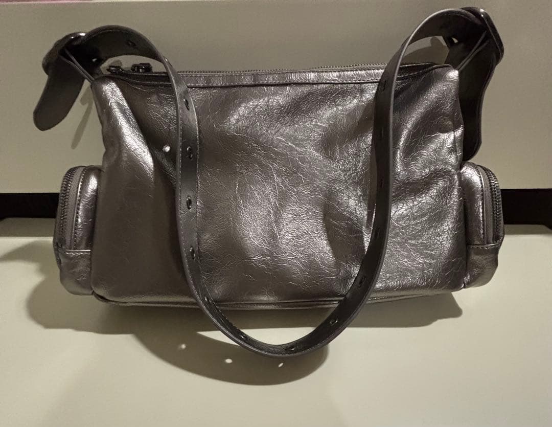JEANASIS 4ポケットワンショルダーBAG シルバー