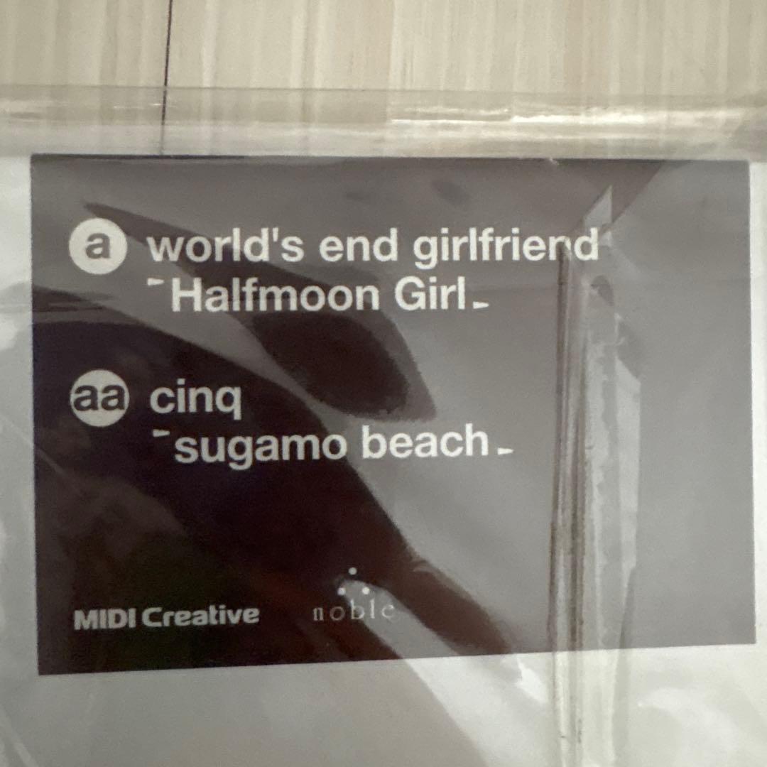 【希少レコード】WORLD'S END GIRLFRIEND / CINQ