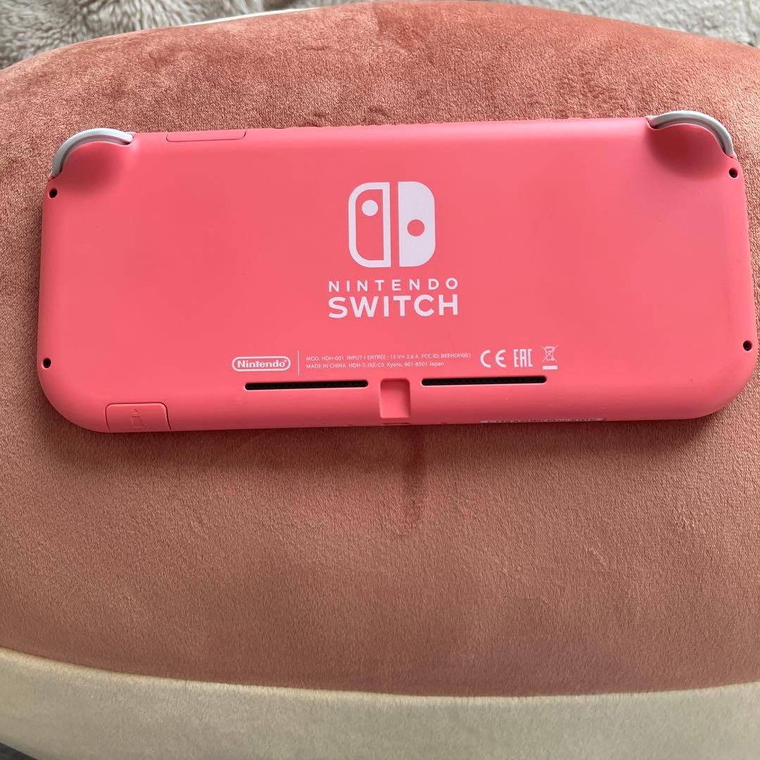Nintendo Switch Lite コーラル ケースセット