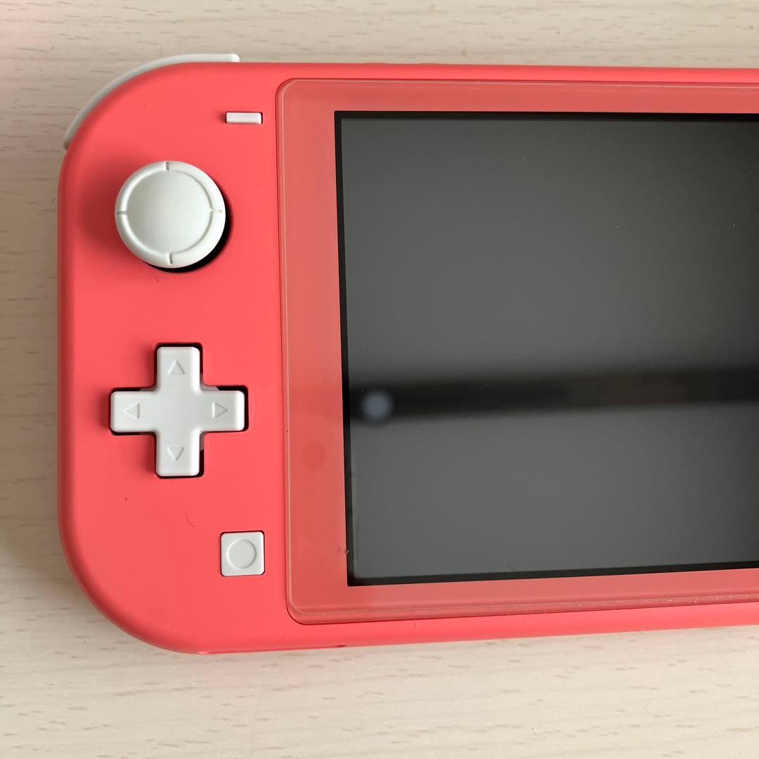 Nintendo Switch Lite コーラル ケースセット