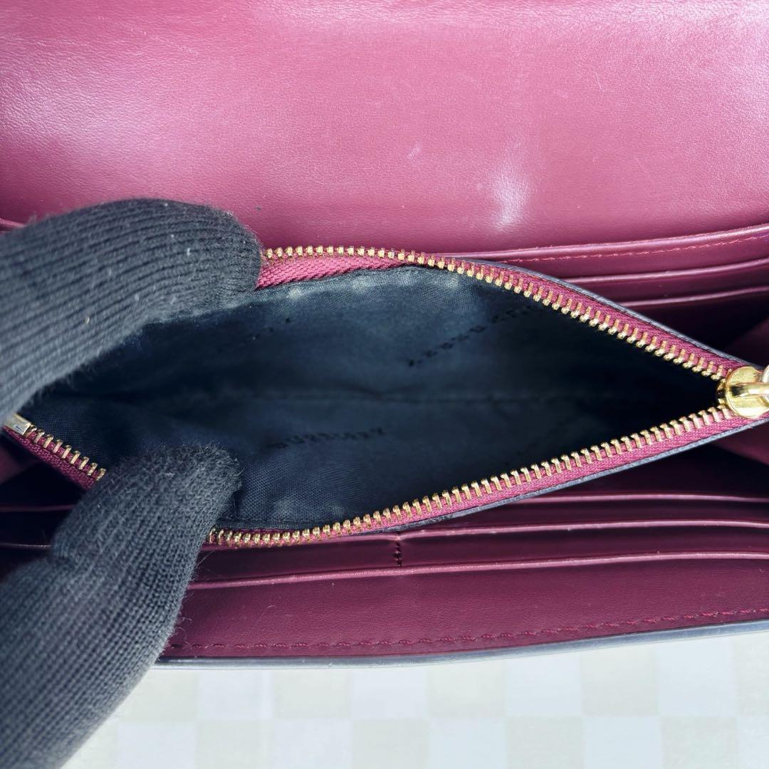 【超希少】極美品　Burberryバーバリー　長財布　二つ折り　M65