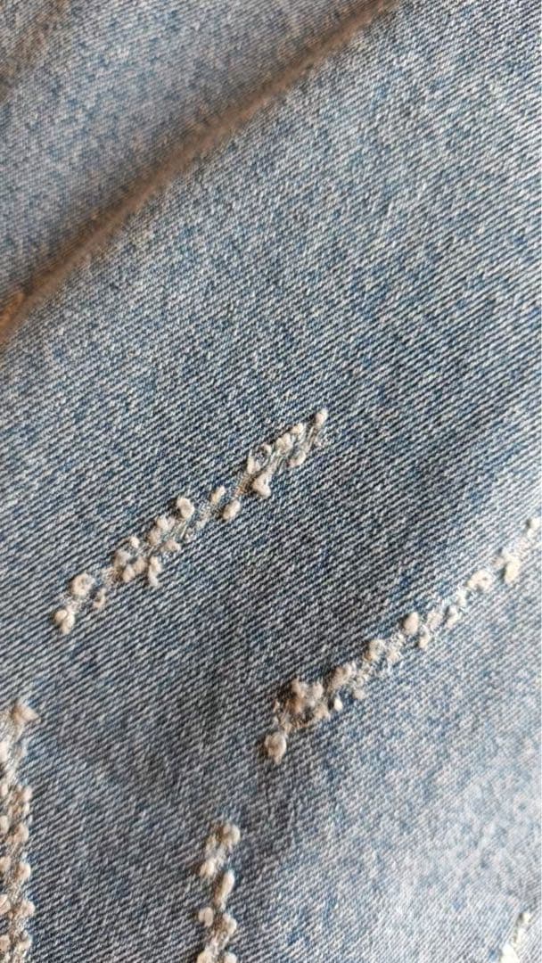 YENN（イェン） レーザーカット ワイドデニム パンツ Y261-31001