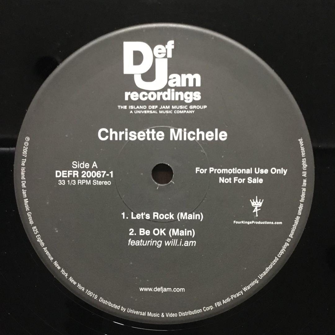 洋楽レコード　Chrisette Michele Let’s Rock WRRC