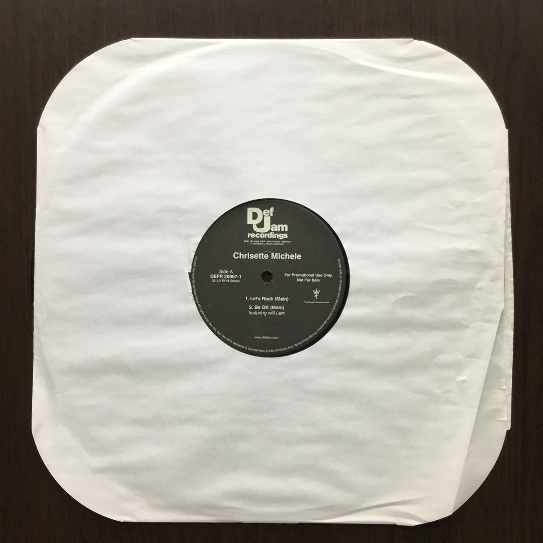 洋楽レコード　Chrisette Michele Let’s Rock WRRC