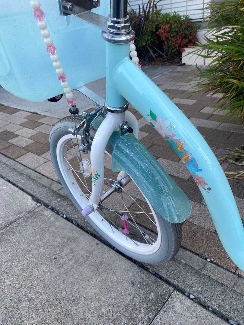【さいたま市・引き取り限定】アリエル幼児用(子供用)自転車 エメラルドグリーン