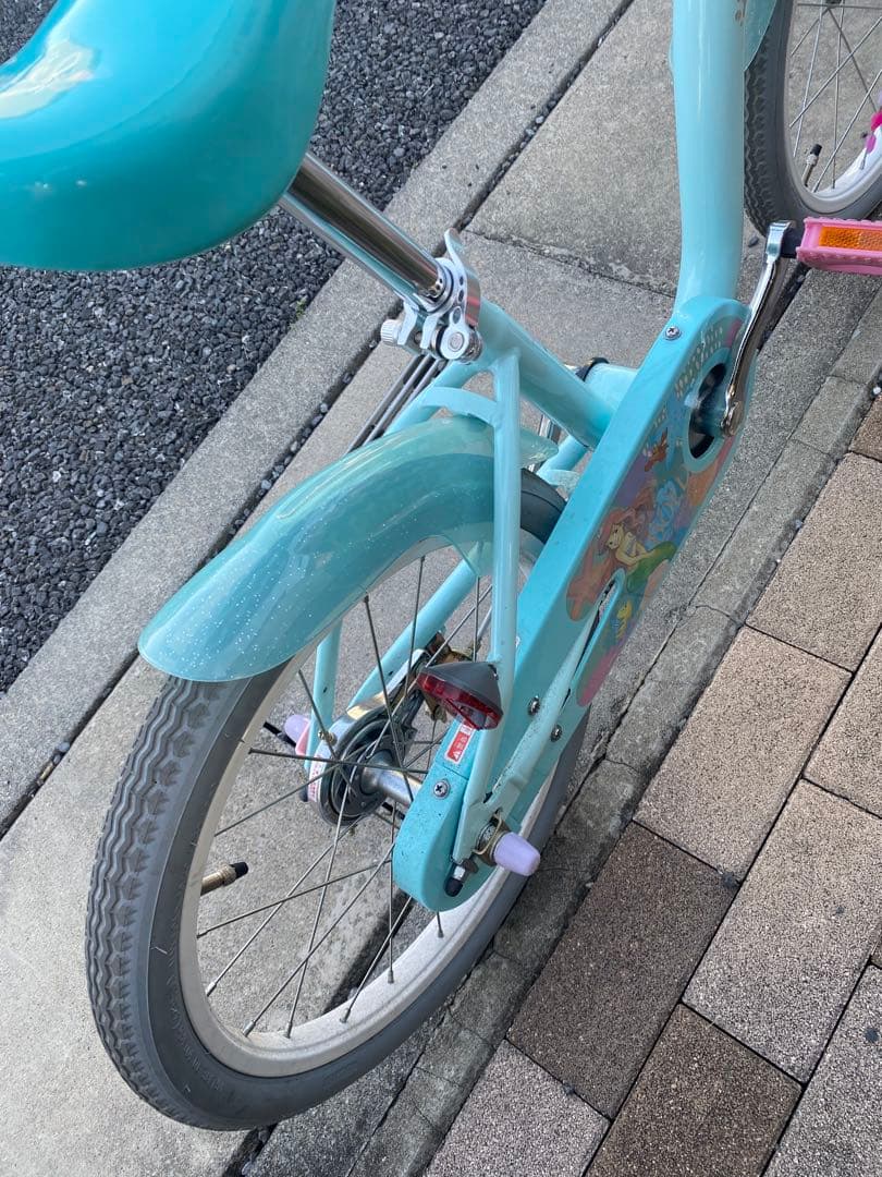 【さいたま市・引き取り限定】アリエル幼児用(子供用)自転車 エメラルドグリーン