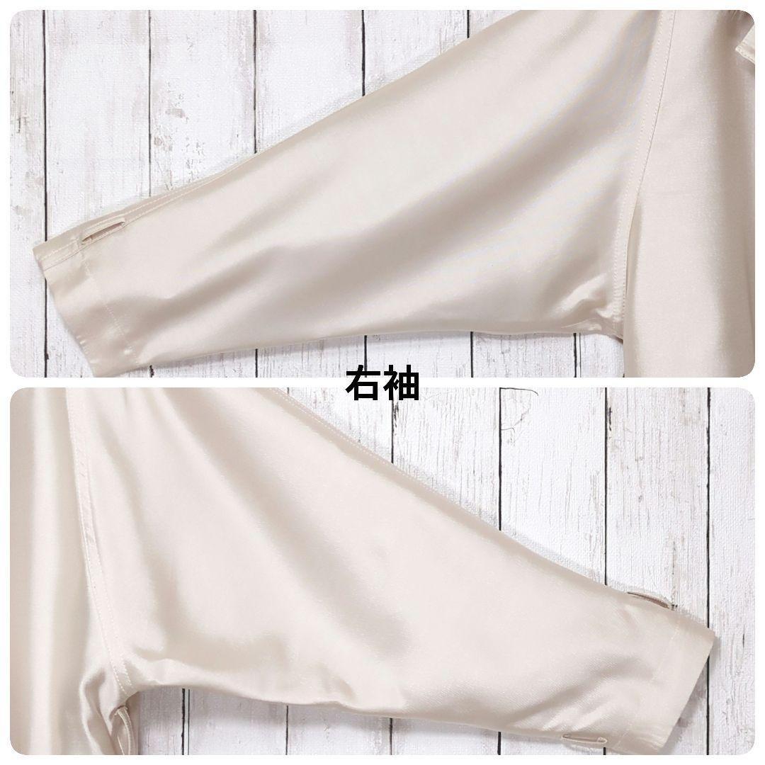 レアモデル【美品】アドーア シルクトレンチコート 着脱ライナー＆フォックスファー
