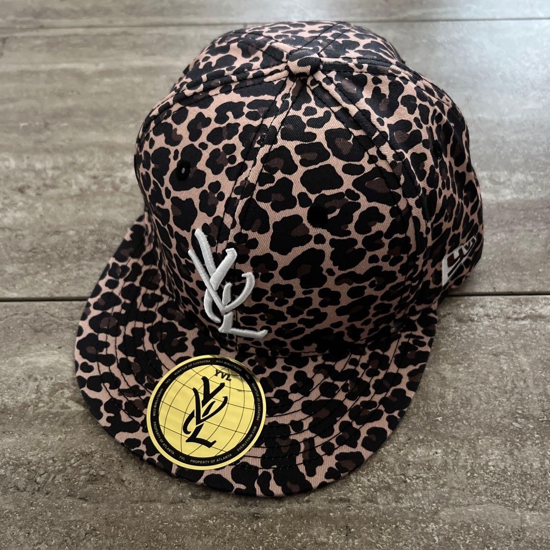 帽子 YVL leopard cap opium 7 1/2
