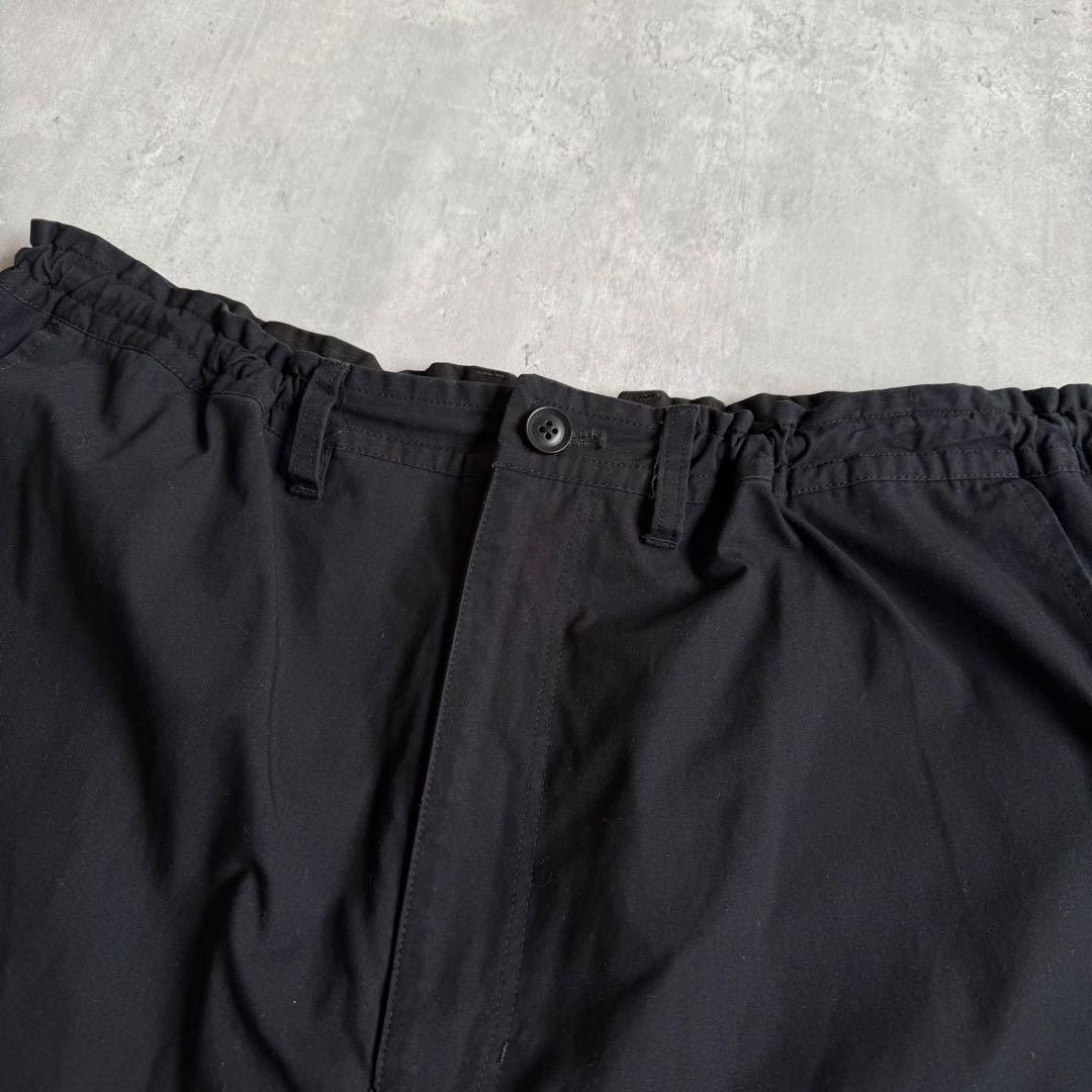 GroundY ヨウジヤマモト 異素材 サルエルパンツ ブラック L 日本製