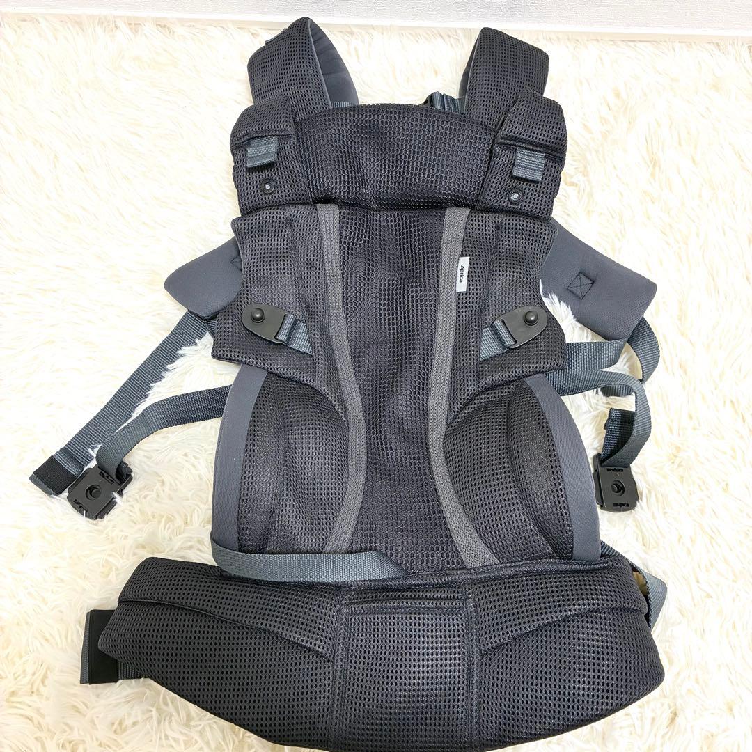 【極美品】Aprica ラクリス ダークグレー 2176451