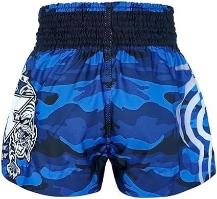 TUFFムエタイ キックボクシングパンツXL　カモフラタイガー青