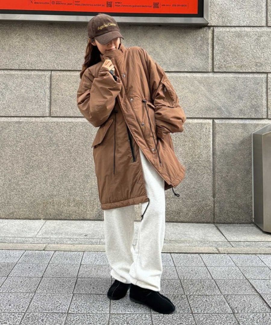 「CANAL JEAN」 「diggity」コートブラウン レディース