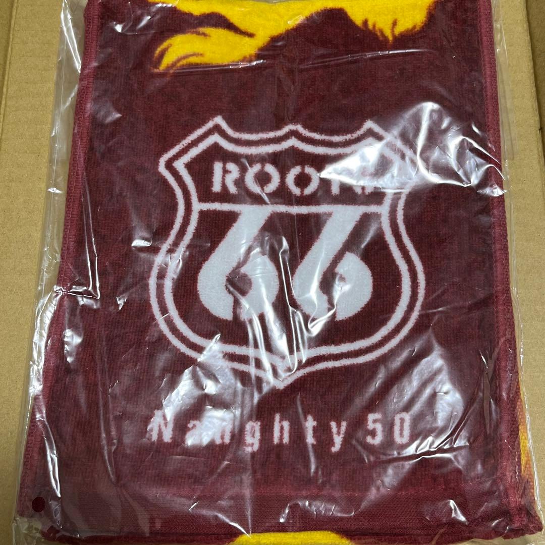 u*e様 ROOTS66 Naughty50 タオル 2種セット 赤 黒 グッズ