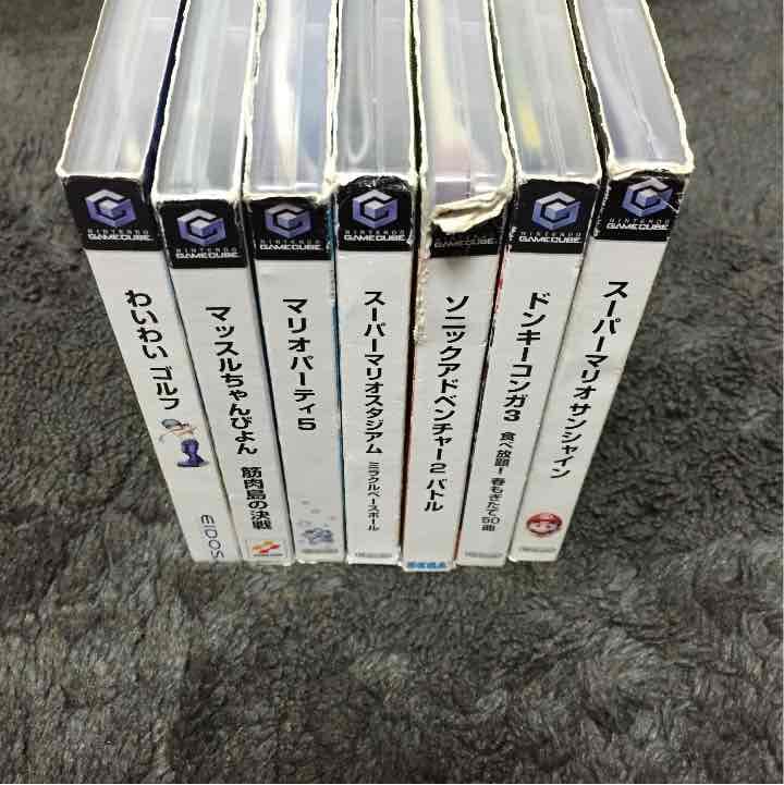 ゲームキューブソフト 7本セット＋ゲームキューブ本体