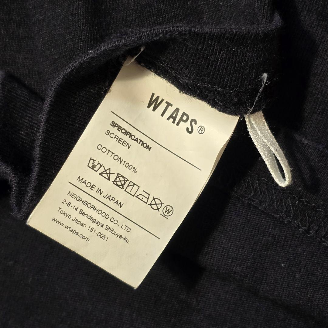 WTAPS ダブルタップス ロゴ Tシャツ 半袖 カットソー L