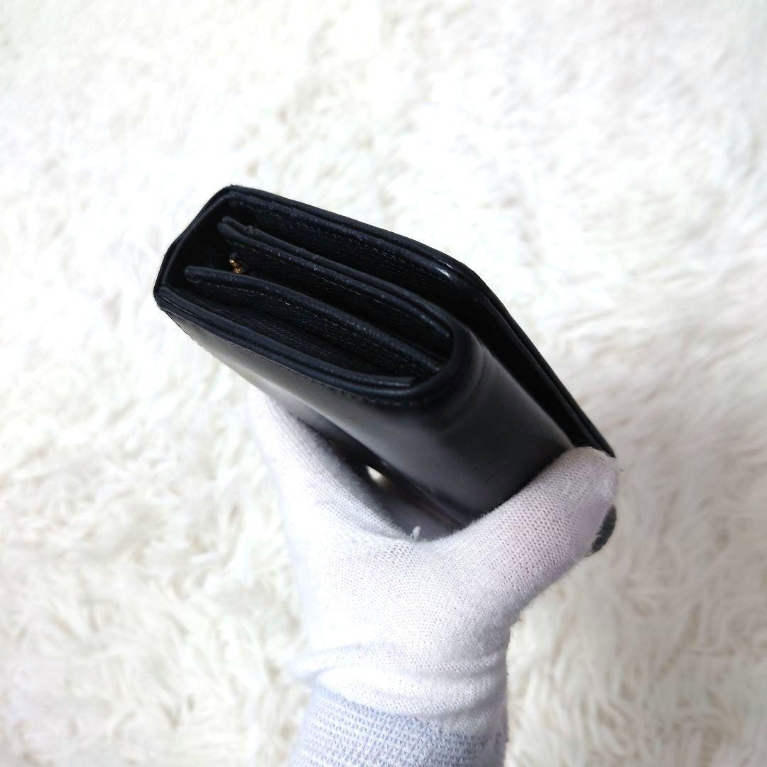【美品】agnes b. 　アニエスベー　レザー　二つ折り財布