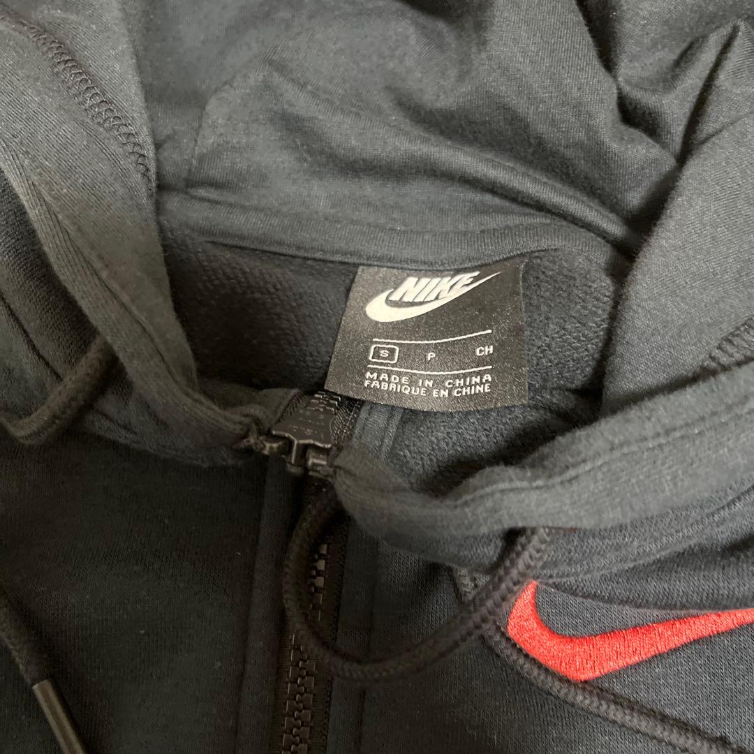 NIKE ナイキ パーカー パンツ　ダブル　スウッシュ 刺繍 セットアップ