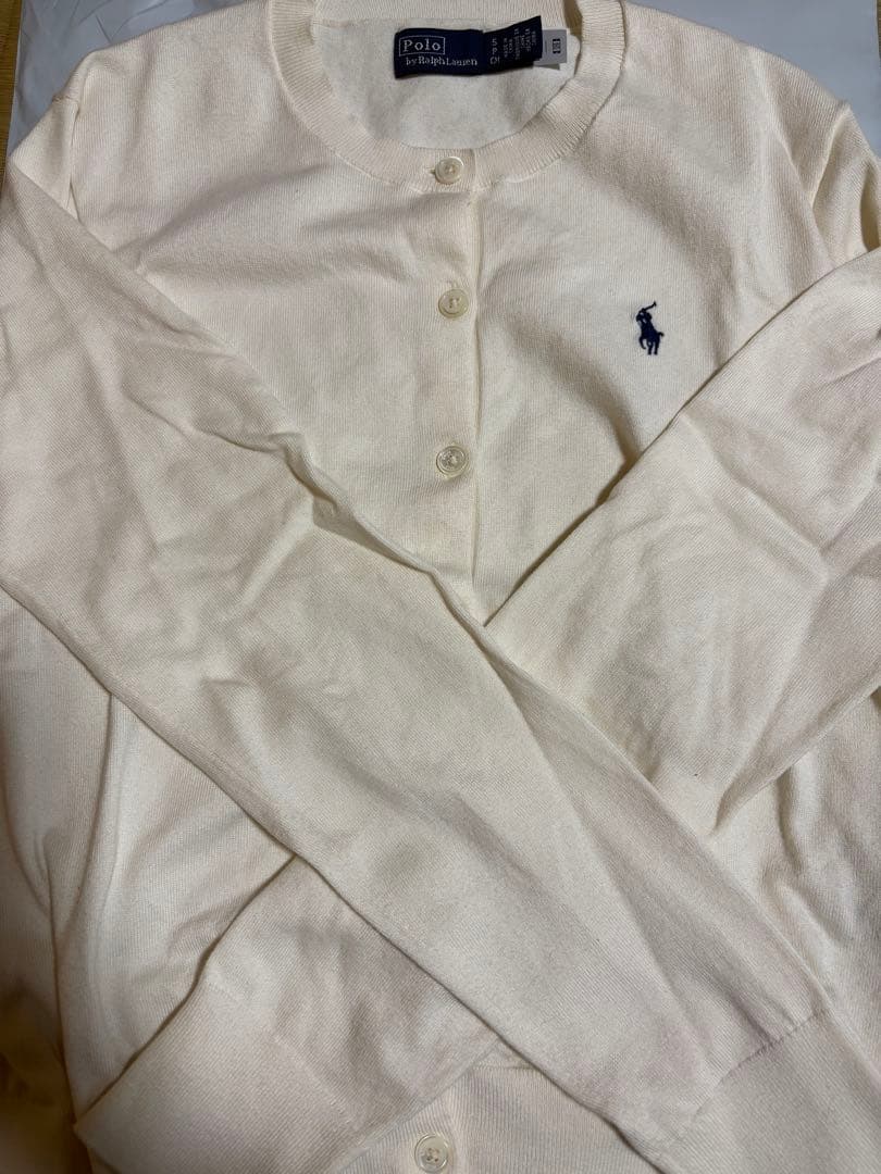 Polo Ralph Lauren コットンクルーネックカーディガン